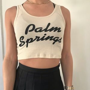 Palm Springs Crop Tank